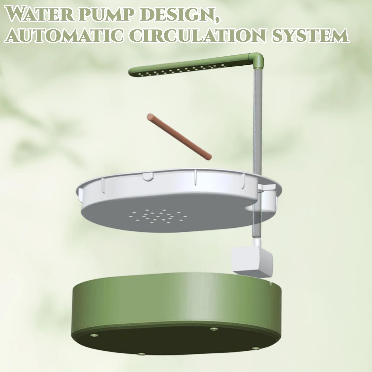 Douche à Oiseaux, Douche pour perroquets, Douche pour Oiseaux, Bain Automatique pour Oiseaux, Baignoire Automatique pour Oiseaux, Baignoire Automatique Oiseaux, pour Perruches, Calopsittes