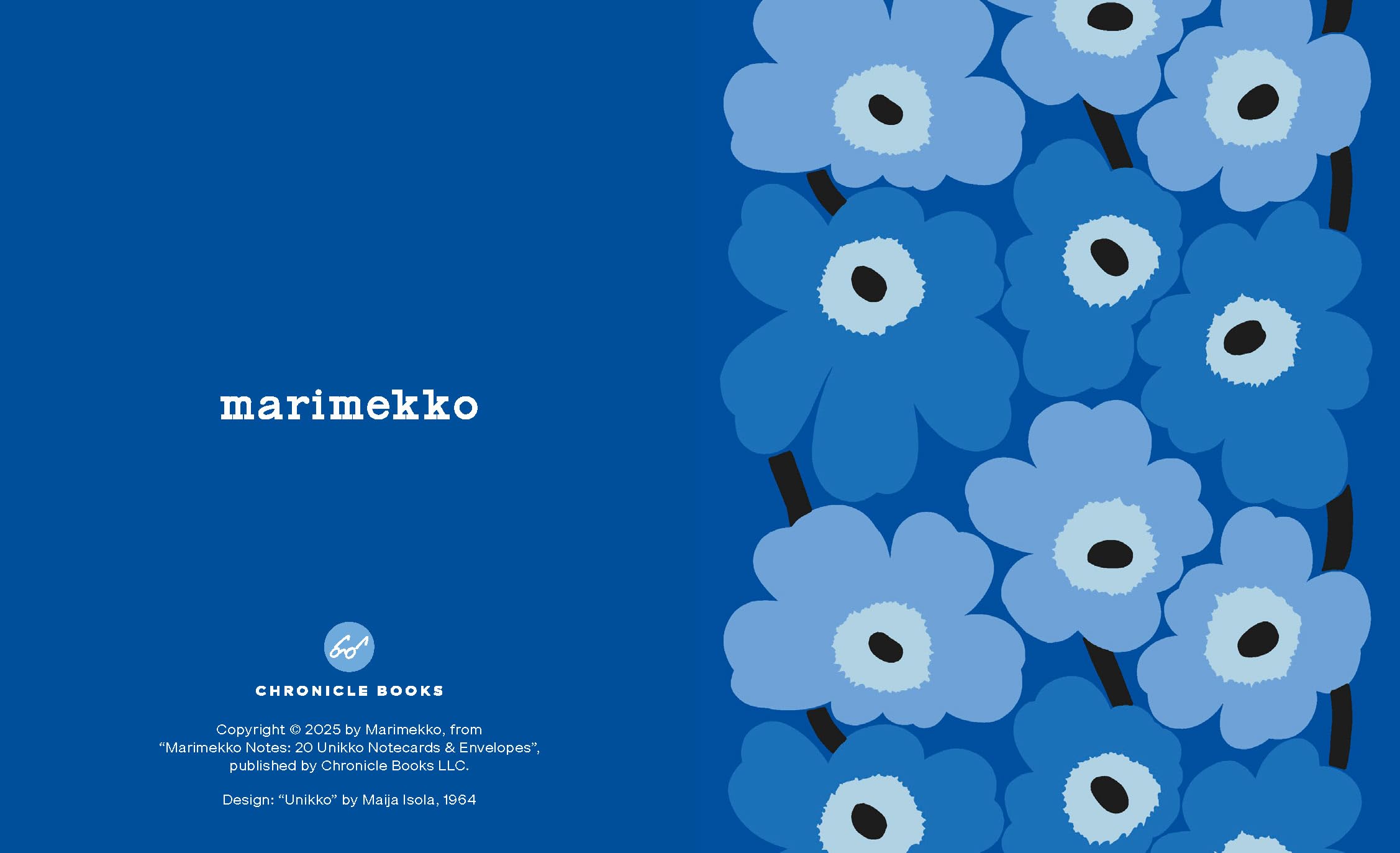Marimekko Notes (Blues): 20 Unikko Notecards and Envelopes