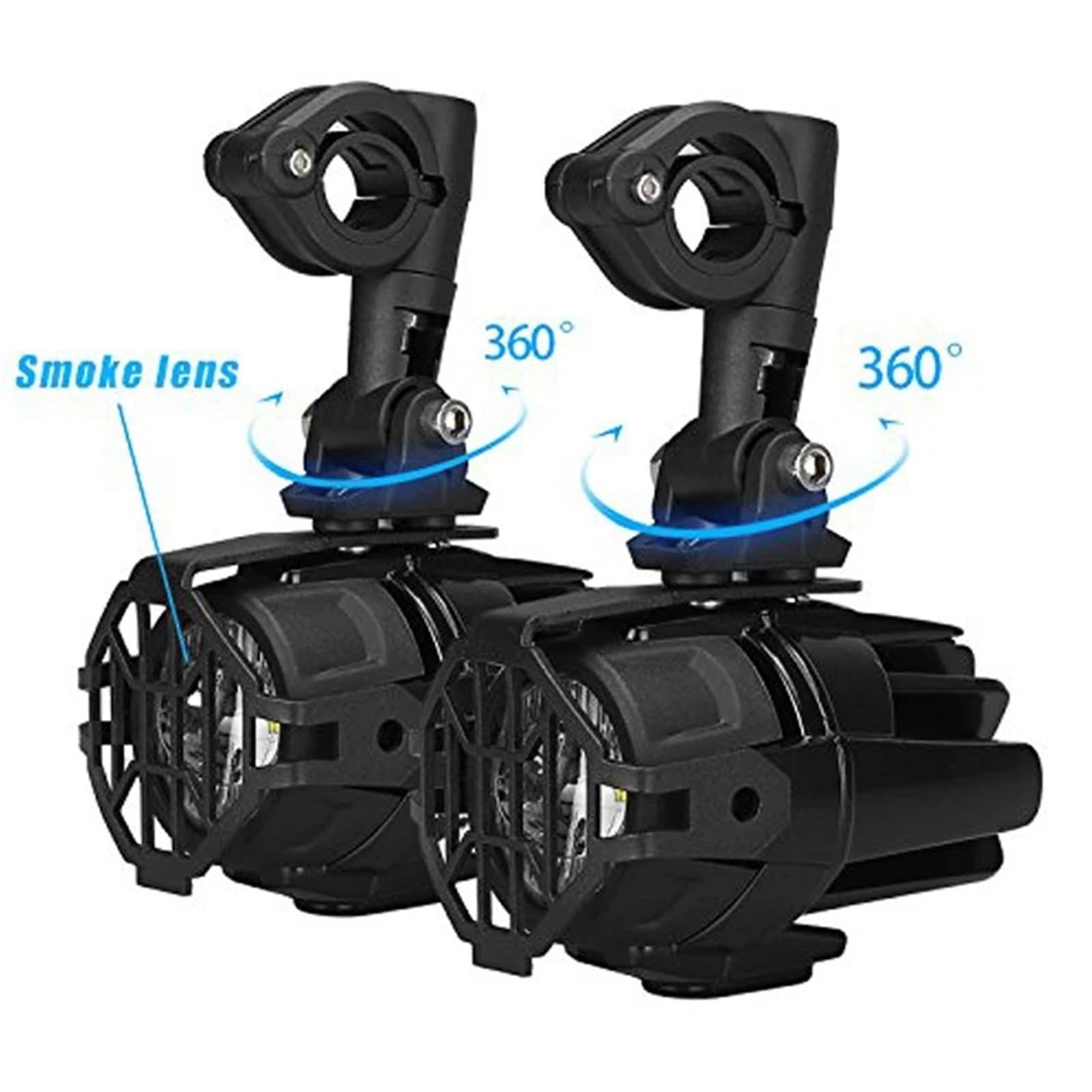 Moto Fari Stradali Spot Light Beam Per BMW K1600 R1200G 2 Pezzi 40W Lampada LED 6000K Super Bright Fendinebbia Kit Di Illuminazione Lampadine DRL