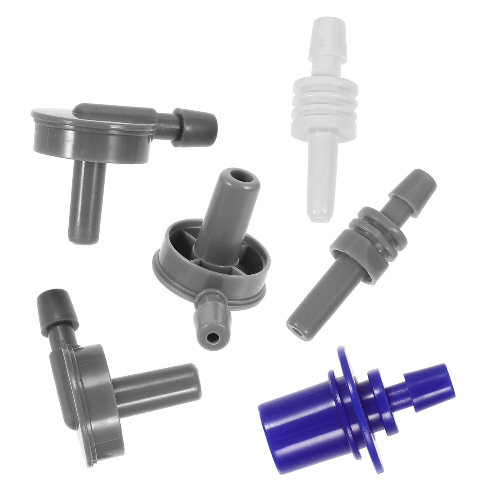 VALICLUD 5 Ensembles Connecteur De Brassard Pour Tensiomètre De Adaptateurs Droit Droit Accessoires Pour Tension Artérielle 6 Pièces * 5