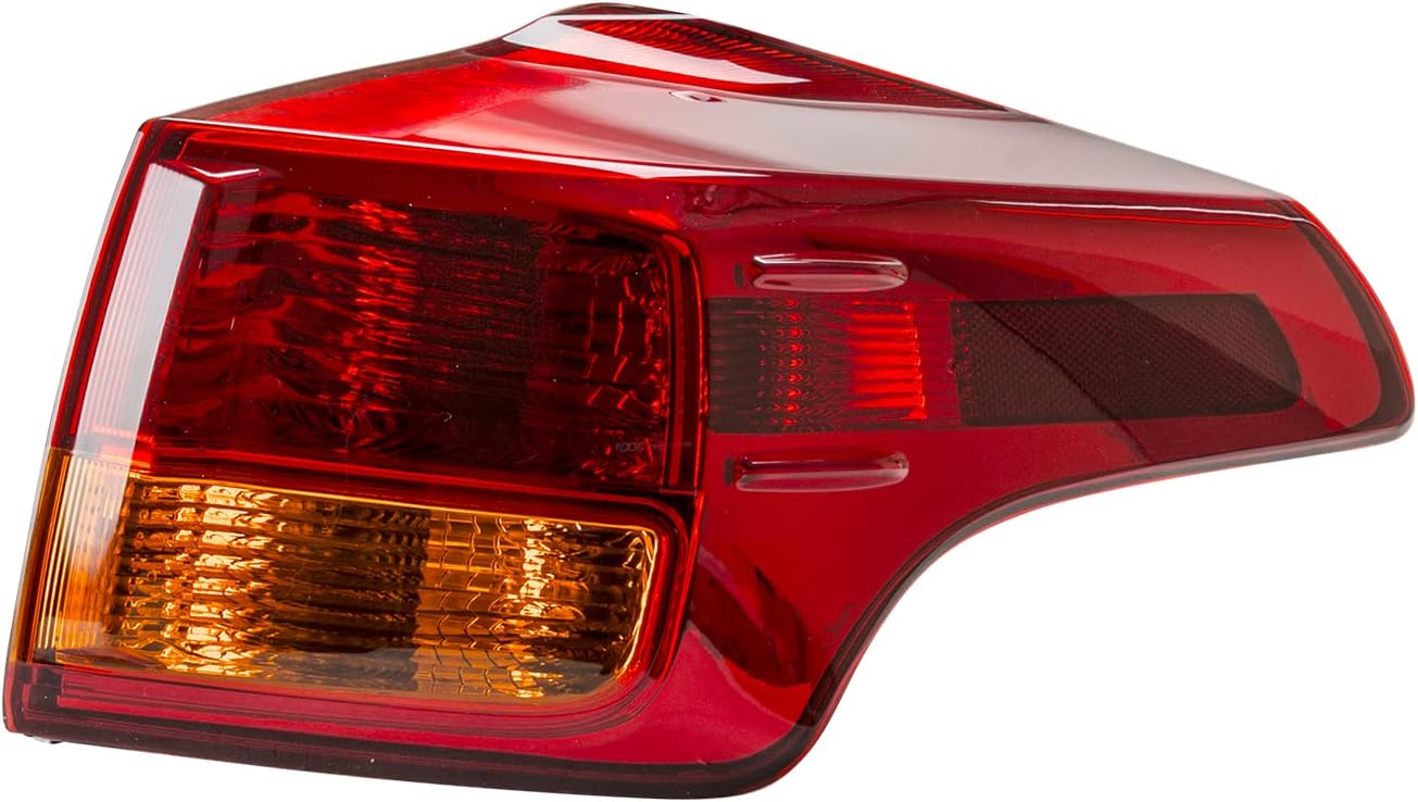 TYC Right Tail Light Assembly Compatible with 2013-2015 Toyota Rav4
