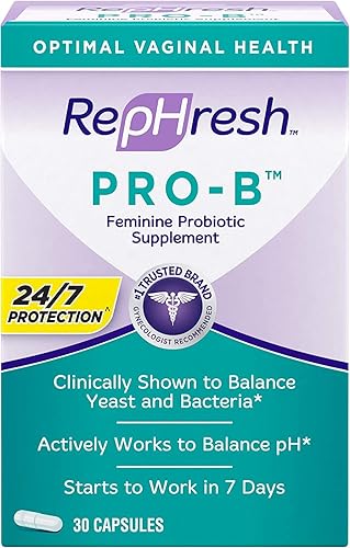 rephresh Pro-B Probiotico femenino Suplemento  30 EA (Pack de 2)
