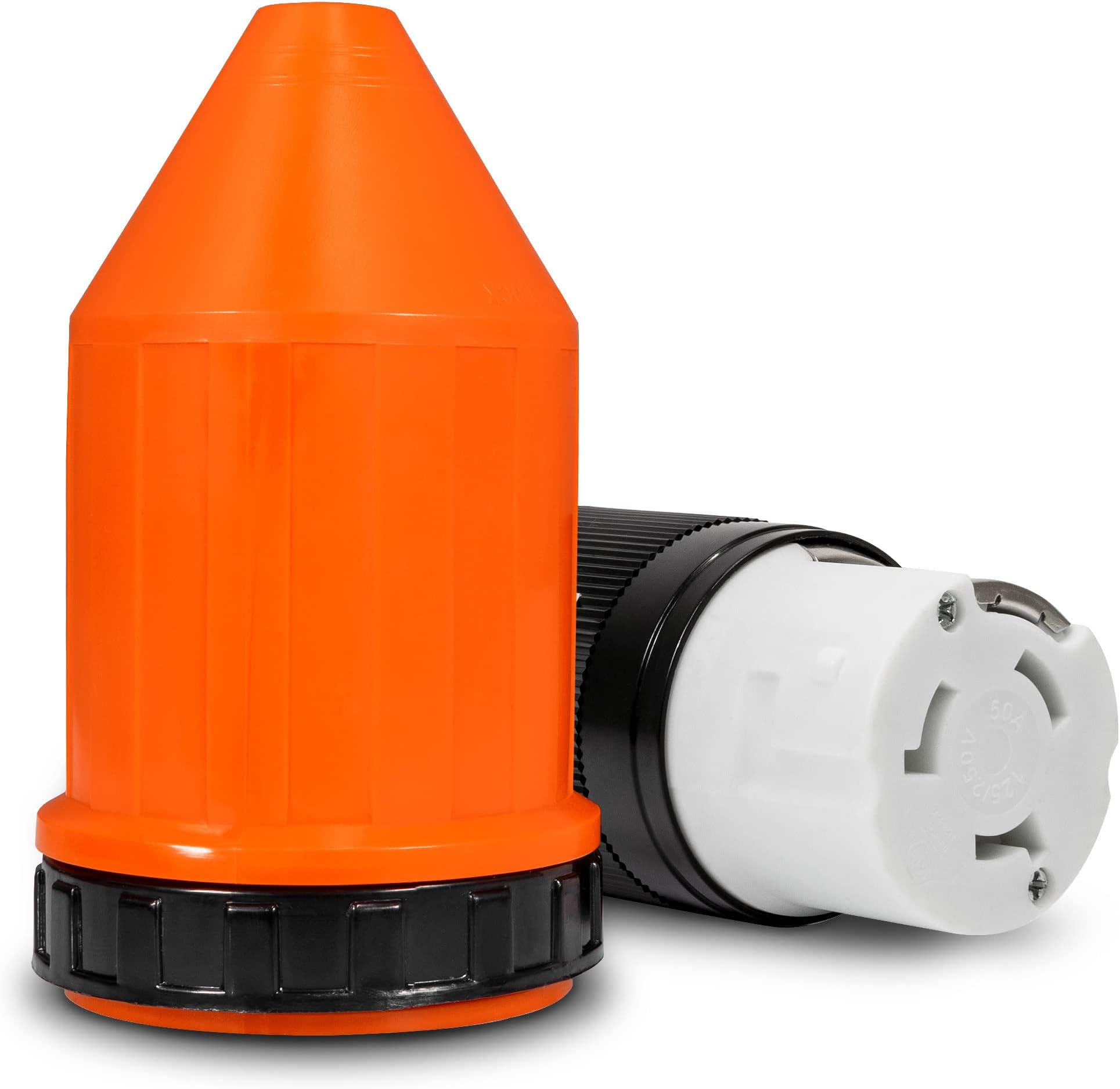 50 AMP RV Power Cord Locking Shore Connector Replacement End Marine Twist Lock E - Foto 13