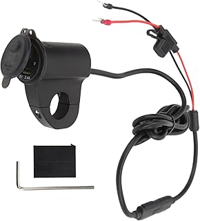 Carregador USB de motocicleta, carregador rápido de motocicleta, carregador de celular, carregador de guidão de motocicleta, adaptador de carregamento de motocicleta, carregador USB, interruptor autônomo, 12 V, carregamento rápido, digital