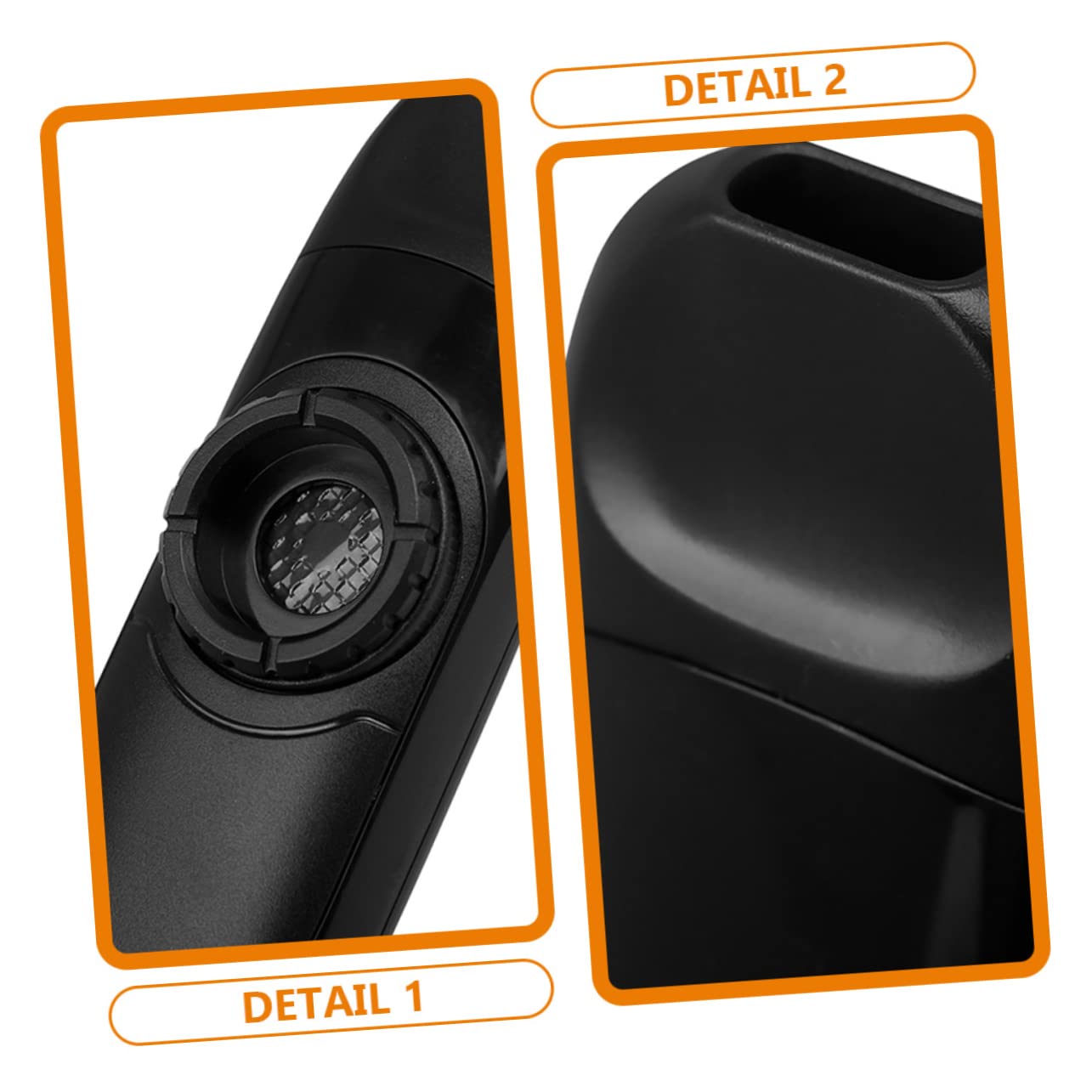 Kazoo de Abs Profesional para Niños Negro Eléctrico y Principiantes