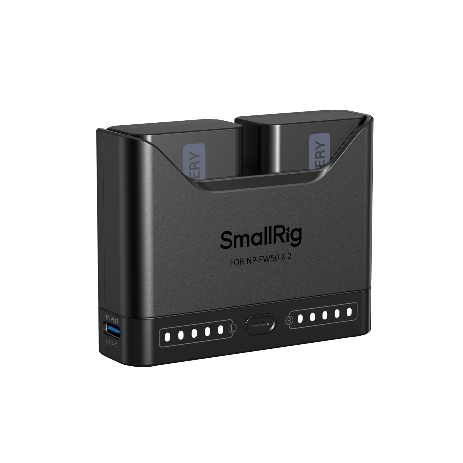 SMALLRIG 2x NP-FW50 Akku & LCD Ladegerät für Sony Kameras