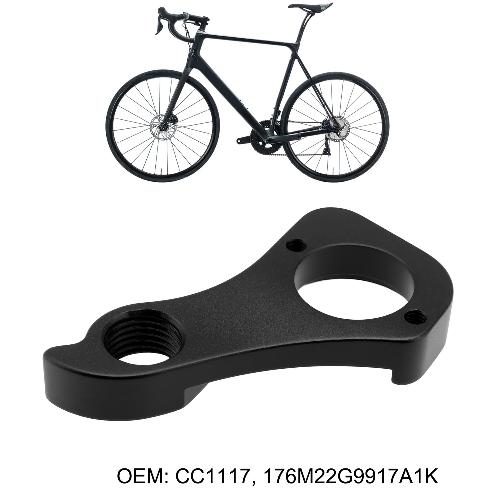 Image secondaire de Patte de Dérailleur Arrière eMagTech CC1117 pour Vélo Giant