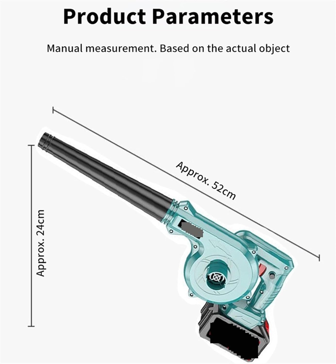 Electric Air Blower Garden Cordless Vacuum Cleaner Dust Computer Collector Handheld Power Tools