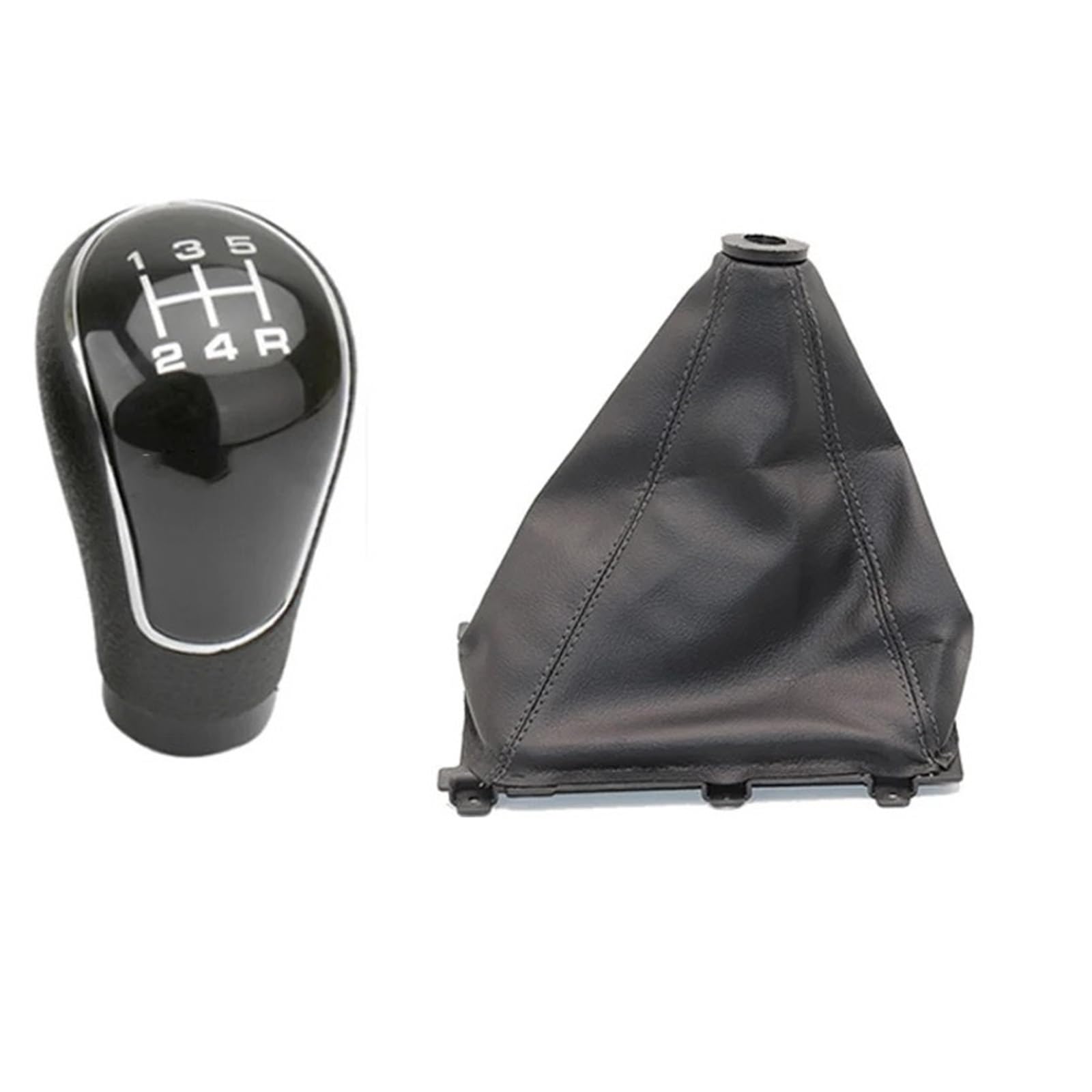 Gear Shift Knob Boot Lever Switch Handle Leather Fit For Hyundai Terracan 2001-2007 Manual Gearbox Handle Cover 5 Speed