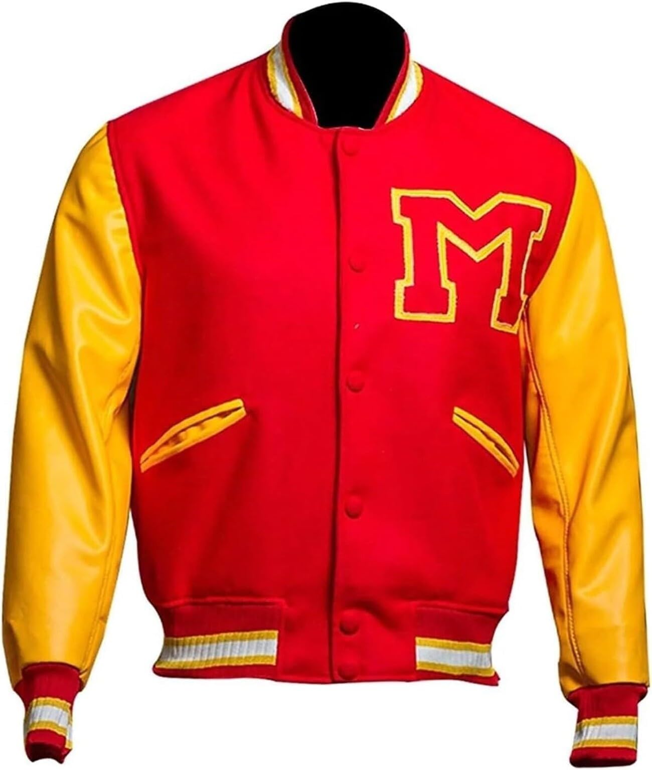 Thriller MJ Varsity Veste Bomber Concert Cosplay Halloween Costume