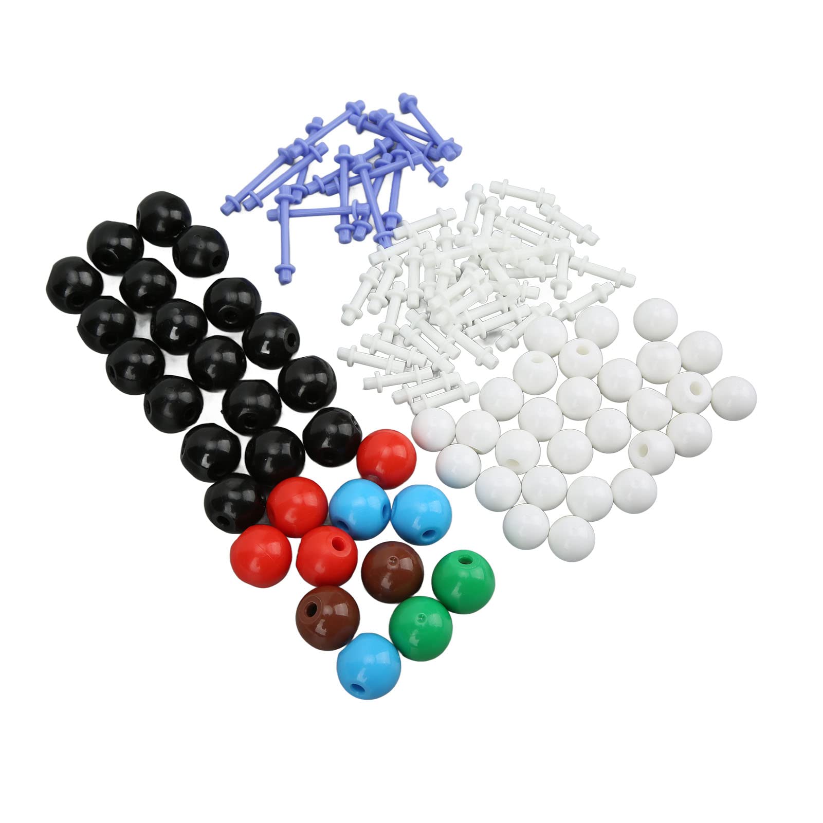 Yctze Molecular Model Kit, Organic Chemistry Model Set with Colored Balls and Connecting Keys, for Laboratory Teaching and Molecular Structure Demonstration