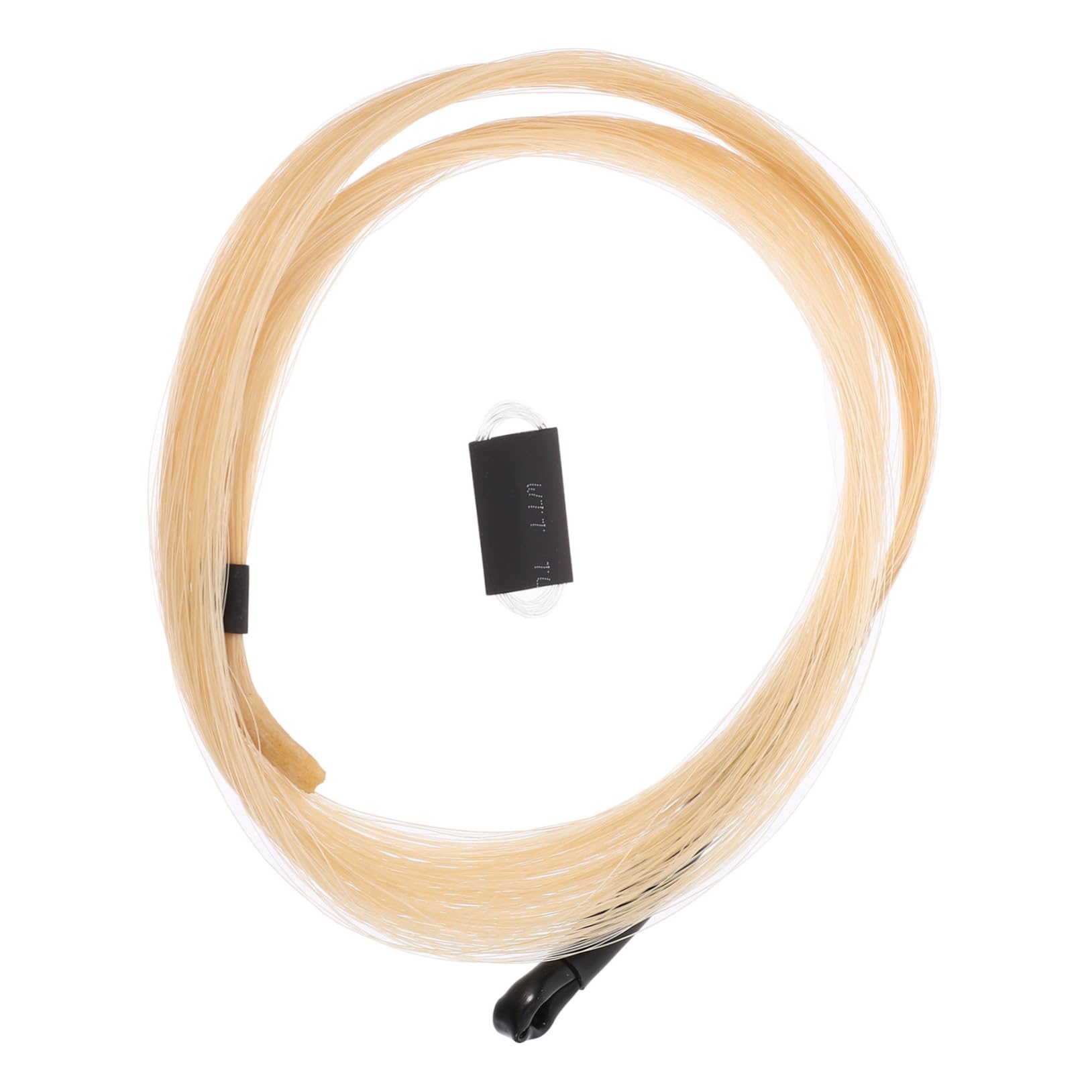 Sosoport Mongolian Horse Hair Bow Hairs for Violin Cello and Erhu Premium Quality White String Parts for Enhanced Sound and Performance