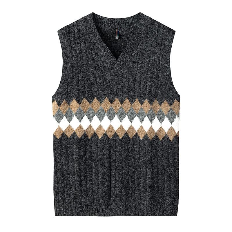 Chaleco de punto hombre URYYRIT cuello pico jersey sin mangas primavera