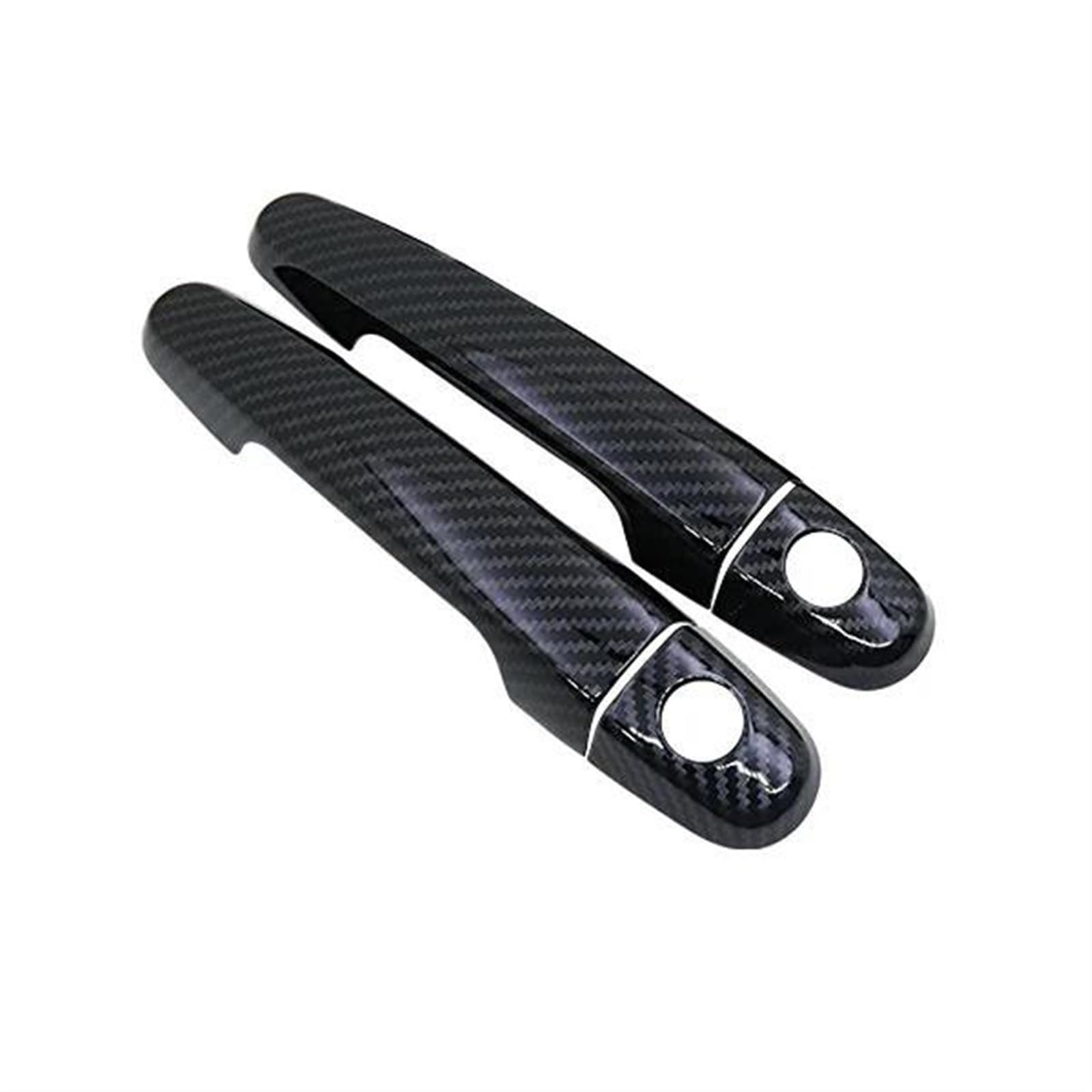 Noheeu Style 4 Car Accessories Exterior Door Handle Cover Replacement Parts For Toyota Rav4 Xa20 2001-2005(Style 4)