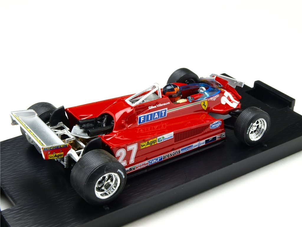Ferrari 126CK Turbo 1981 Gilles Villeneuve Giro 55-56 1:43 2008