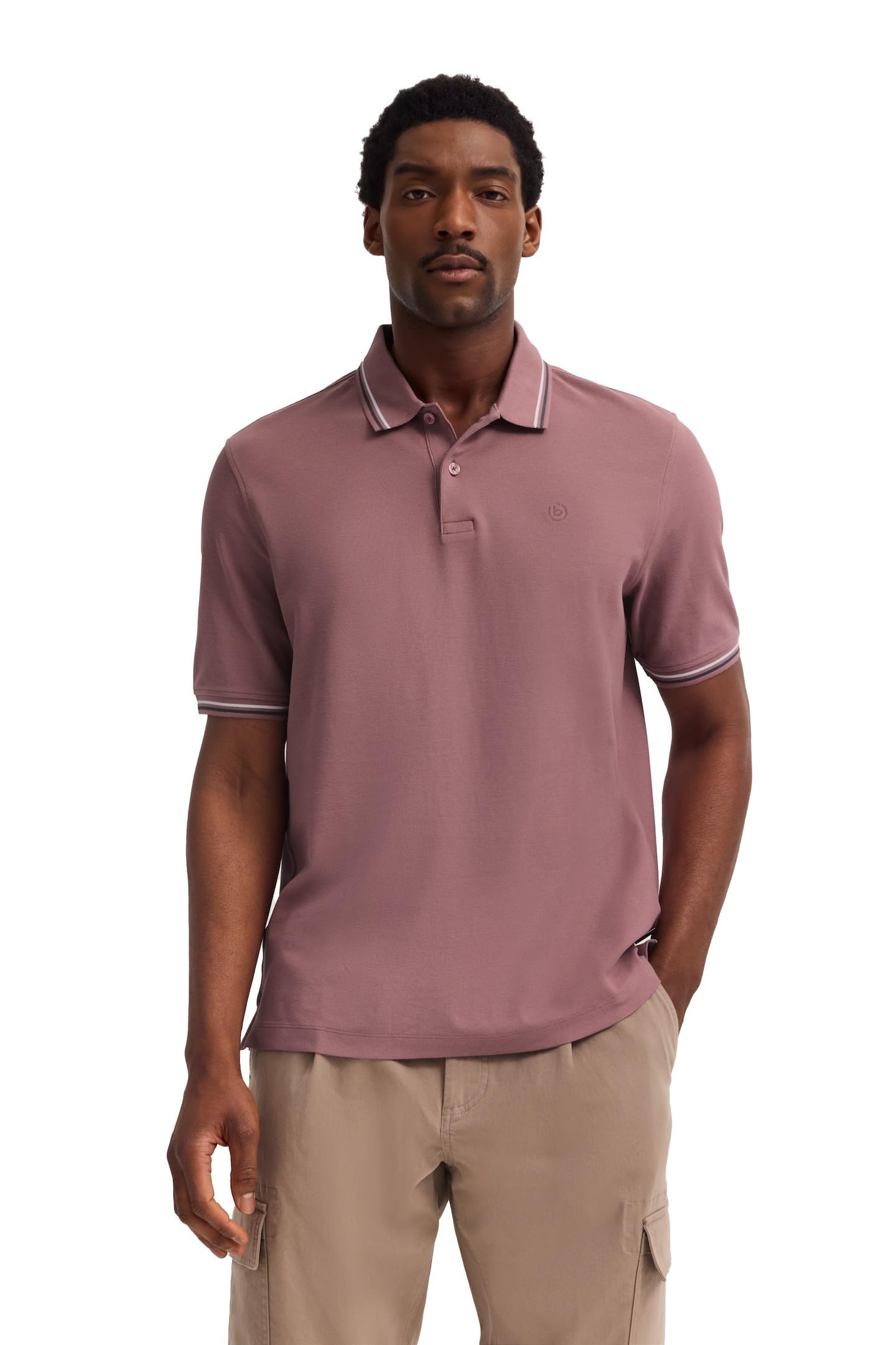 Bugatti Men's 730-Rose Polo Shirt Cotton Modern Fit Basic, Xl