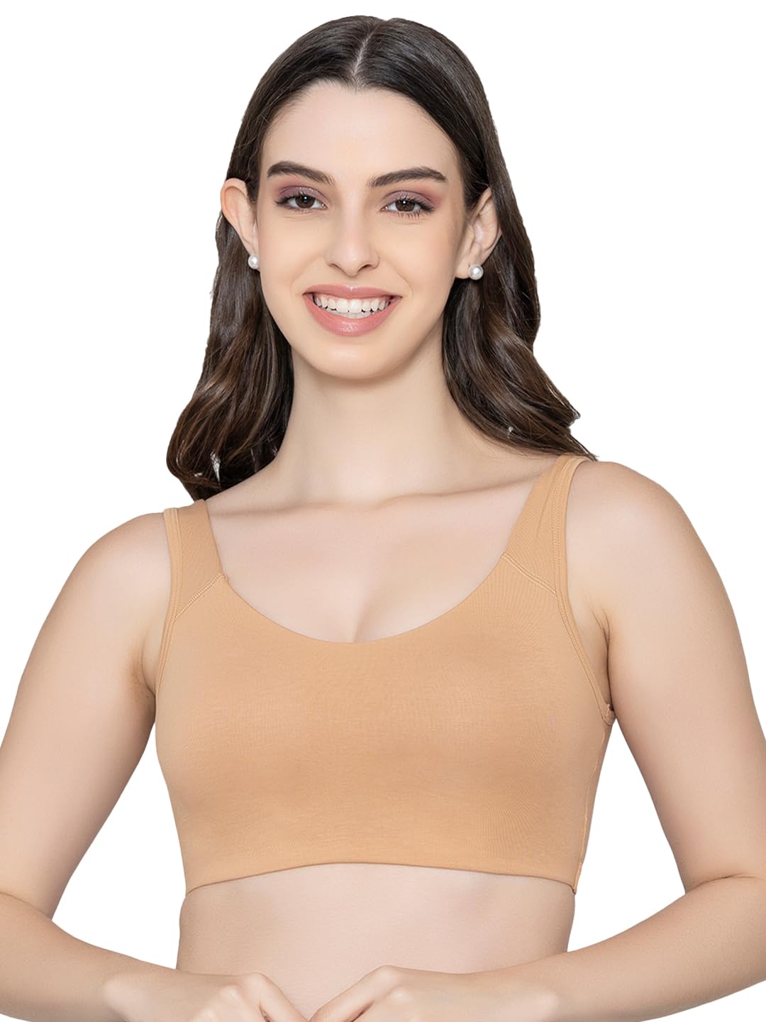 kalyani Daisey Women's Flexible Fit Medium Impact Sports Bra for Light Workouts-picture-21