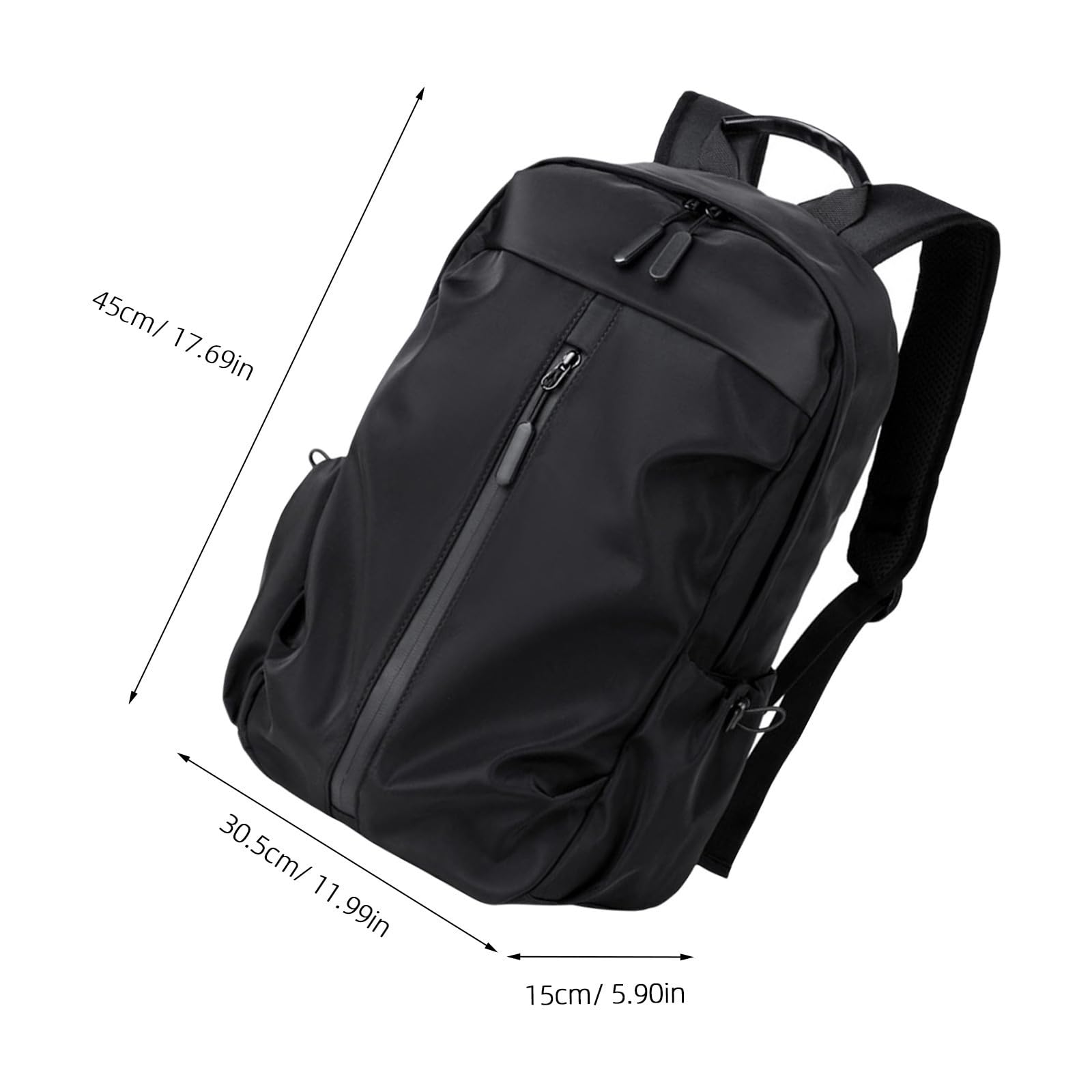Mochila para Hombre para Ordenador Portátil 14 Pulgadas, Poliéster