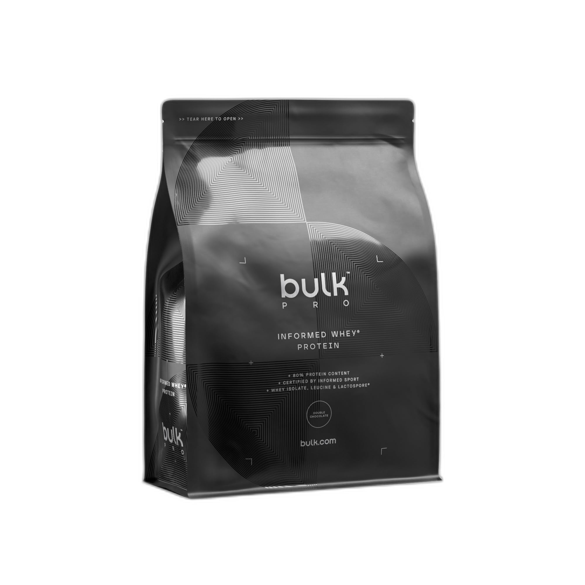 Bulk Informed Whey Protein Isolate Powder, Double Chocolate, 2.27 kg | Protein Shake with Added Digestive Enzymes