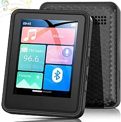 Mp3 Player, Mp4 Player, MP3 MP4 Player, Music Player Preto