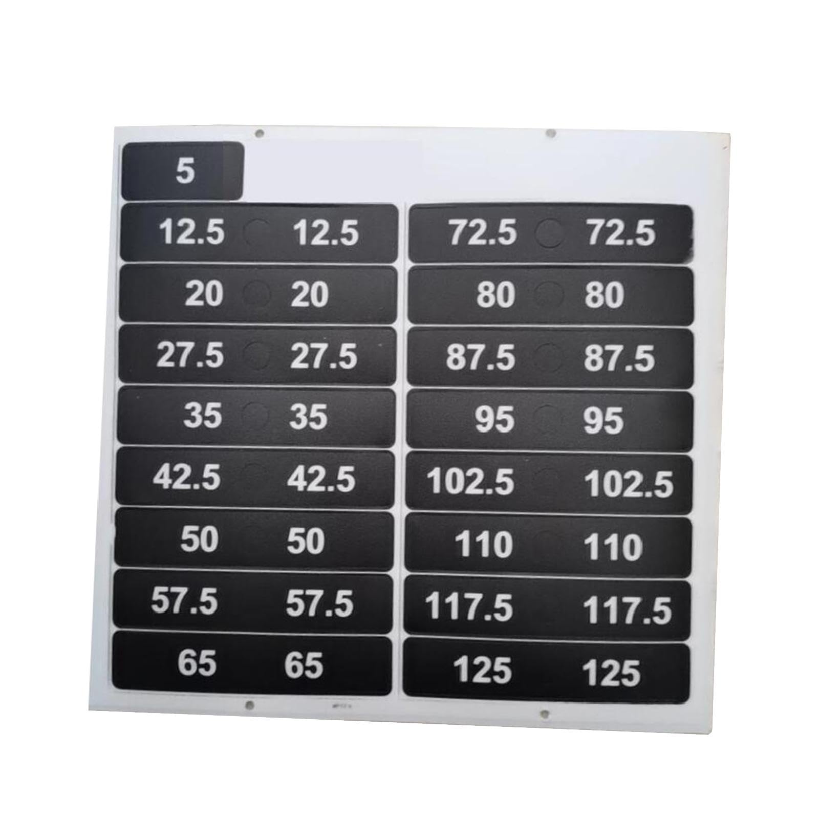 ATORSE Weight Stack Labels Number Stickers for Sporting Goods Fitness Equipment Gym- Sporting Goods- Fitness, Running & Yoga- Fitness Equipment & Gear- Resistance Trainers-picture-19