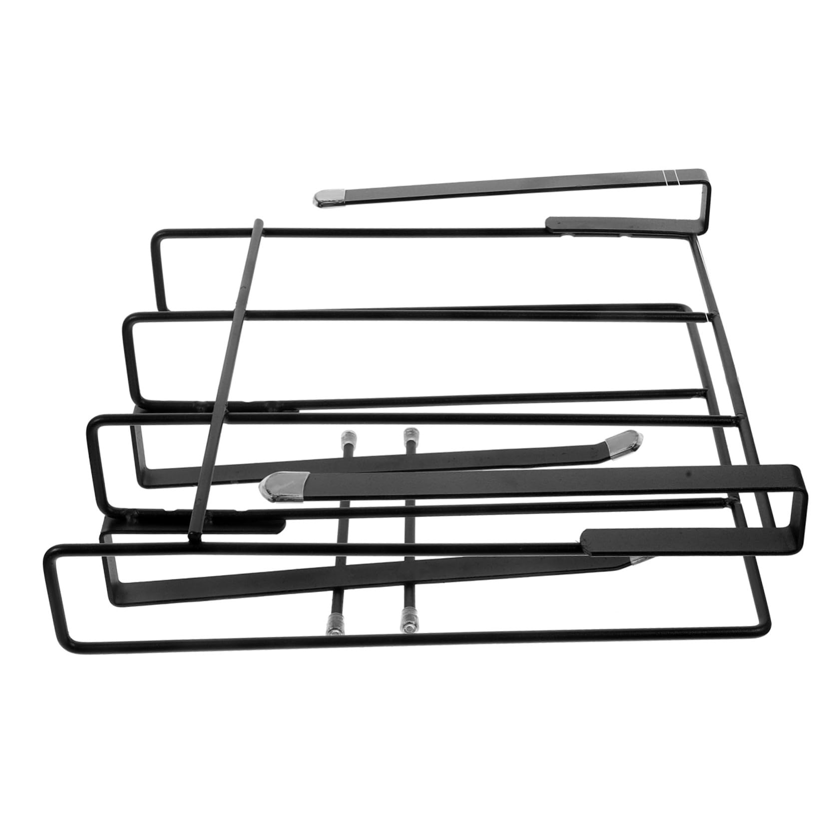 PRETYZOOM Chopping Board Rack Kitchen Utensil Organizer for Cabinets Hanging Cutting Board Storage and Mug Holder Space Saving Design for Clean Countertops