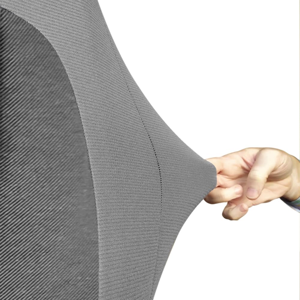 UNION Coprisedili anteriori UNIVERSALI JOLLY, Imbottiti, Alta Qualita’. 100% Made in Italy. Fatti per durare nel tempo (Grigio)