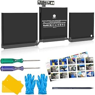 MacBook Pro A1708 Battery A1713 for MacBook Pro 13 Inch A1708 Late 2016 Mid 2017 (EMC 2978 3164), A2171 Laptop Replacement Battery for MacBook Pro 13 Inch A2159 (2019) A2289 (2020) A2338 (2020)