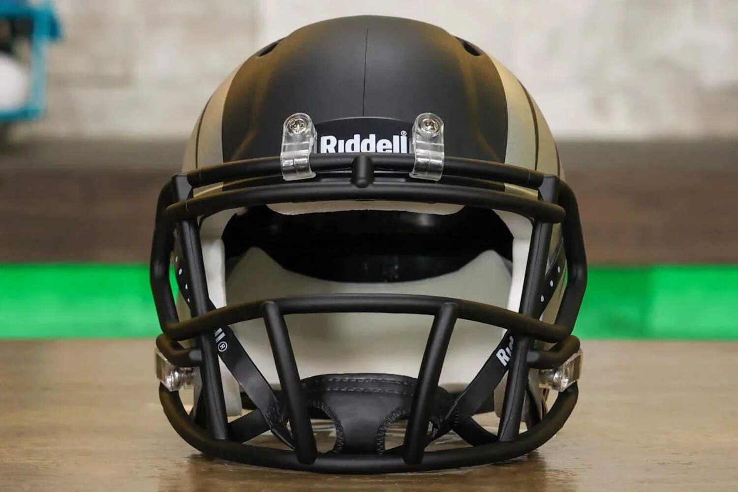 Oregon Ducks Speed Mini Helmet - Black w/Silver Wings