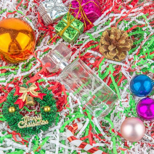 Image of Caleihd Crinkle Cut Paper Shred Filler Gift Cushion Streamer 3 Mix Color