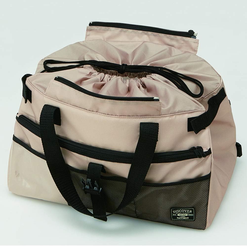 スケーター リュックバッグ 保冷 レジカゴ用バッグ ショッピングバッグ エコバッグ 38×23×23cm ベージュ KBCRY20