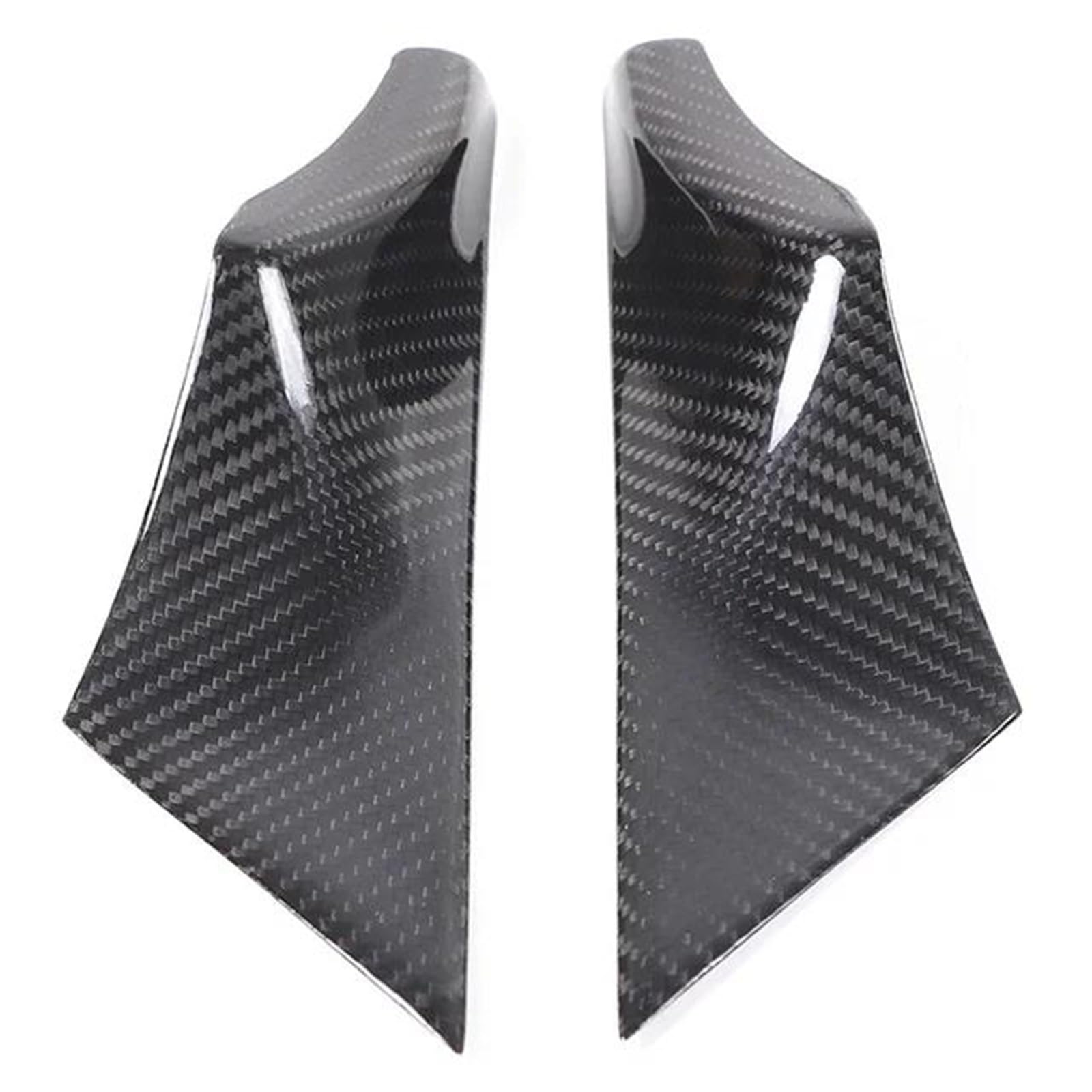 Ousduo One Color For 5 Series I5 M60 G60 G68 2024+ Real Carbon Fiber Car Door Inner Handle Front Decorative Cover Interior Decal Trim