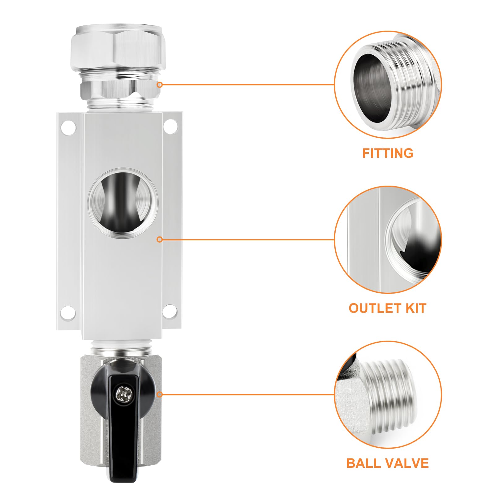 Compressed Air Pipe System: Aluminum Compressed Air Piping, Aluminum Airline Pipe, Compressed