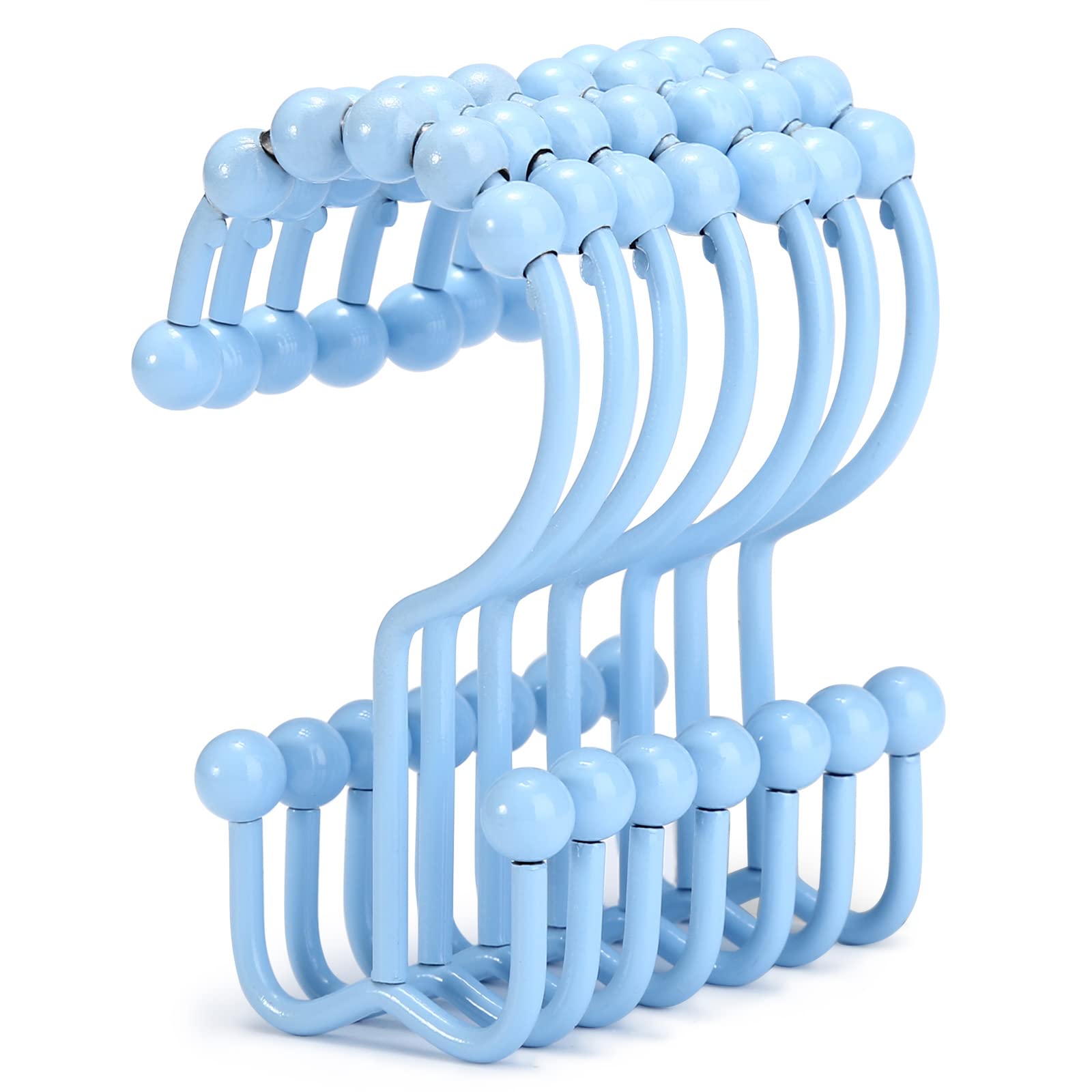 Stainless Steel Shower Hooks - Rust Proof & Durable -1