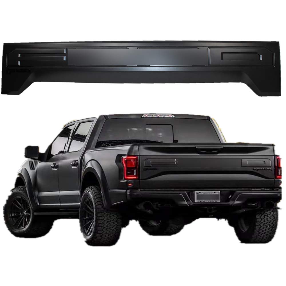 Amazon Com Tailgate Panel Abs Plastic Black Applique Trim Panel Application For F150 2018 2019 Excluding Raptor Automotive