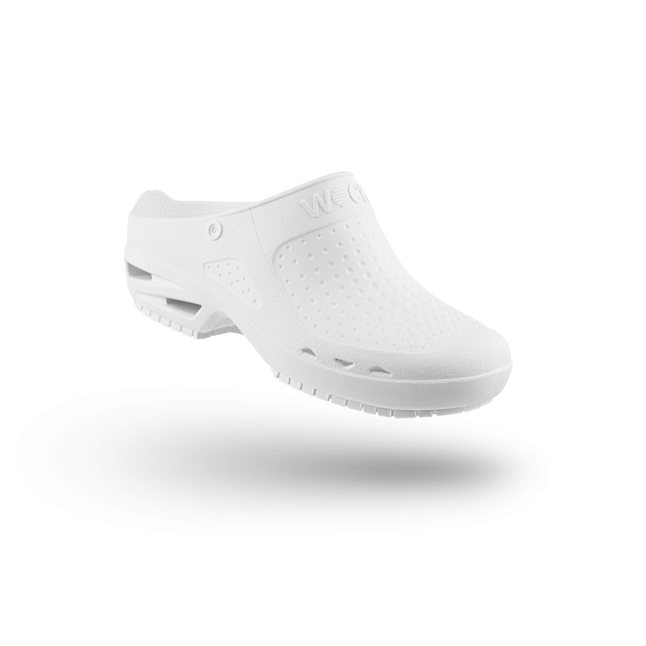 WOCK Bloc Open sans Bride, Sabots de Bloc Operatoire Autoclavable Antistatique ESD, Chaussures hopital Femme et Homme Antidérapant, Chaussures Medical