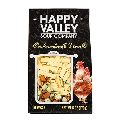 Happy Valley Soup Company - Fideos Cock-A-Doodle - Mezcla seca - Sirve 8