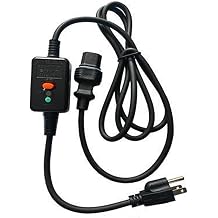 Power Cord Specifically Designed for Snow Melting Mats and Heating Pads, 5.9FT Long Power Cord, Compatible with Most Snow Melting mats Manufactured in China.