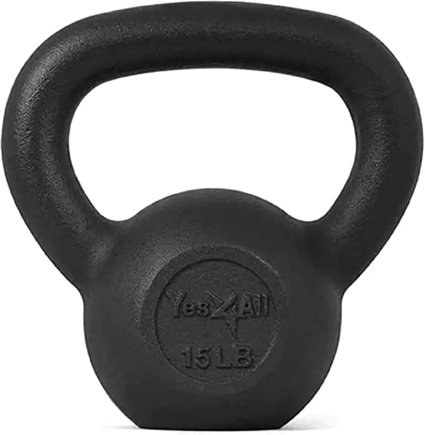 Yes4All Cast Iron Kettlebell, Strength Training Kettlebells 5-80 Lb (5,10,15,20,25,30,35,40,45,50,60,70,80 Lb) for Full Body Workout, Push up, Strength Training - Single &amp; Kettlebell Set of 2 for 