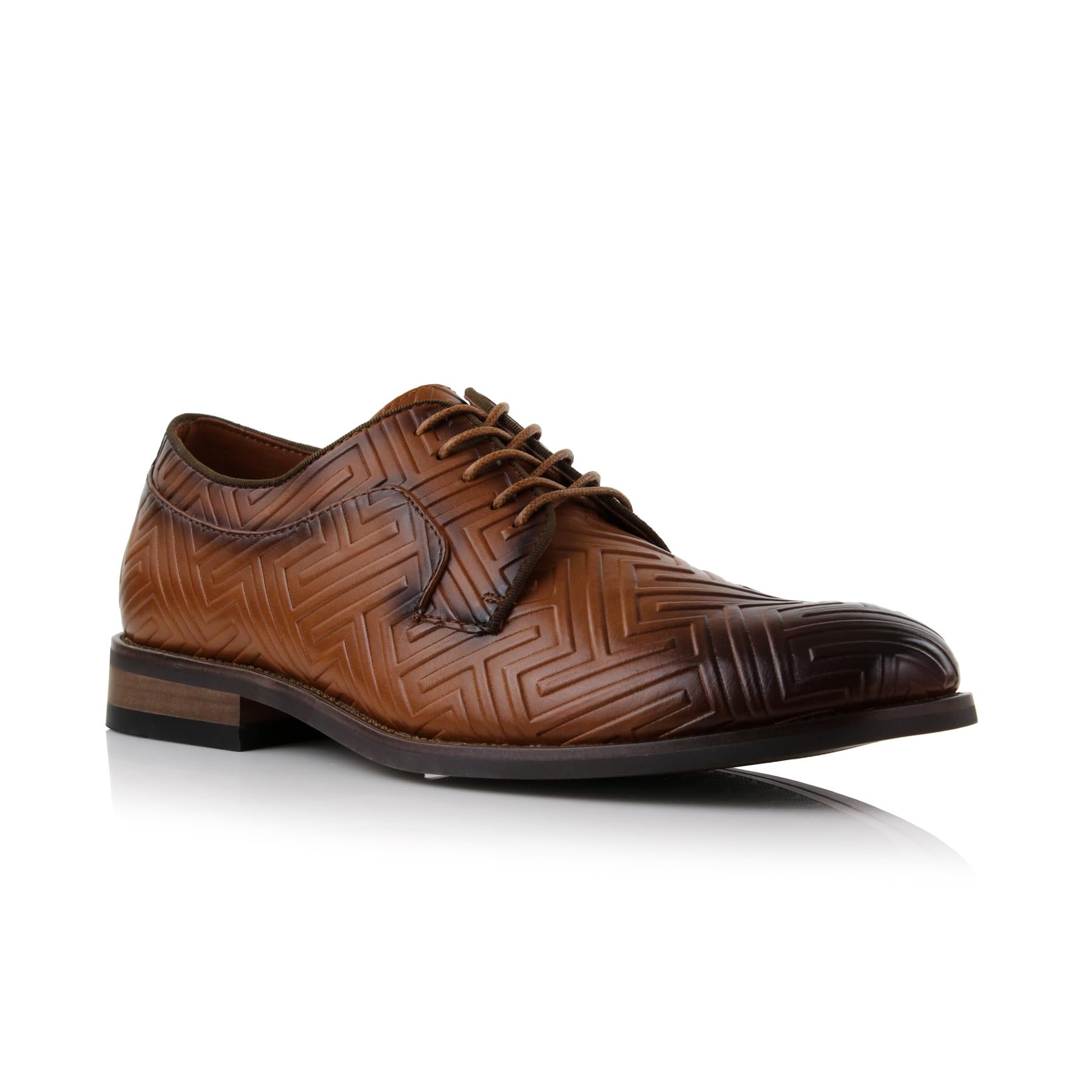Ferro Aldo Men's Classic Lace-Up Derby Oxford Dress Shoe | Formal Business Wedding & Prom Footwear