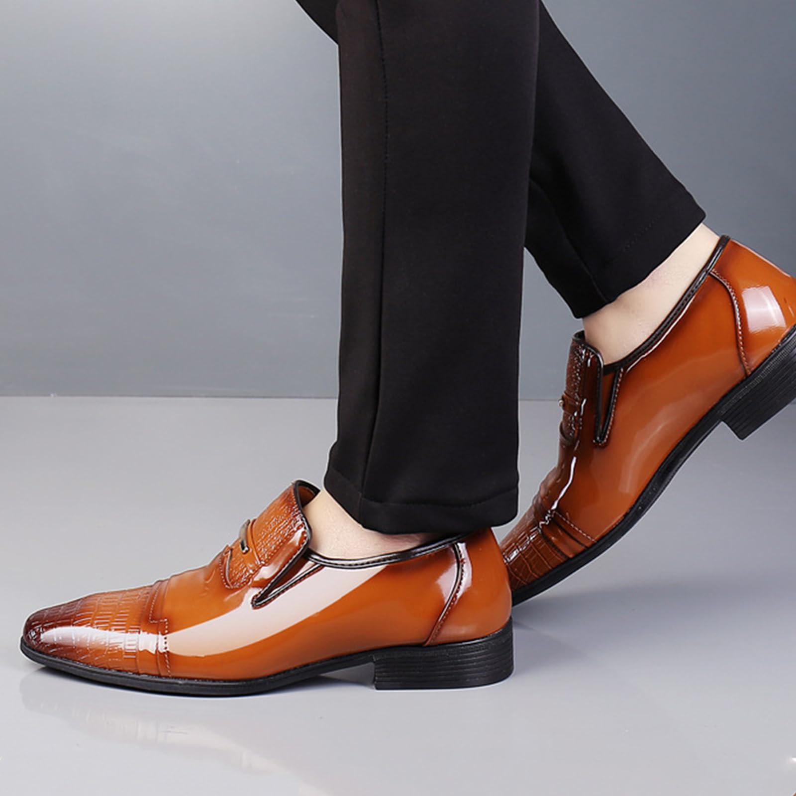 Scarpe Oxfords da Uomo Punta | casual, in pelle, eleganti, mocassini, all'aperto, camminare, abito sposa, ufficio