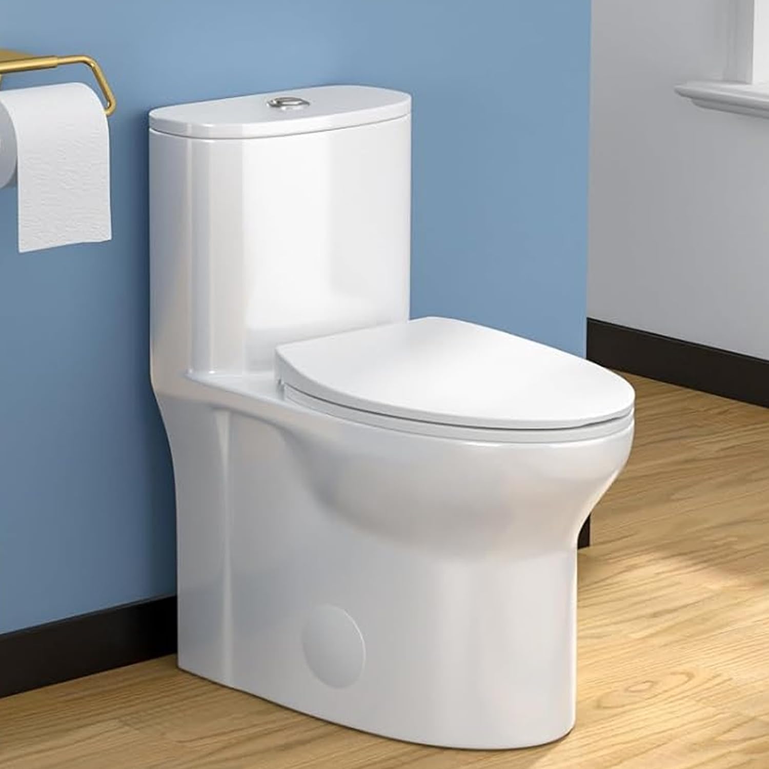 Photo 1 of Lordear One-Piece Elongated Toilet