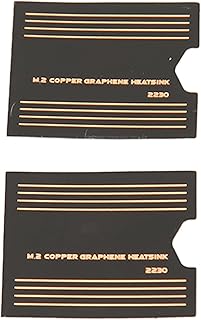 2Pcs M.2 2230 SSD Hard Disk Heatsink Pads, M.2 Thermal Pad, 1.5mm Highly Efficient Thermal Pad for Pcie M.2 2230 SSD NVMe Heatsinks