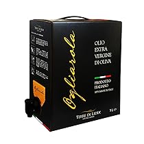 Terre di Lidia – Olio extravergine di oliva – 1 bag in box (5 L) – scatola con rubinetto laterale – Filiera corta, Campagna 2025, 2026 – Varietà Ogliarola, Gusto Delicato – Produzione 100% italiana