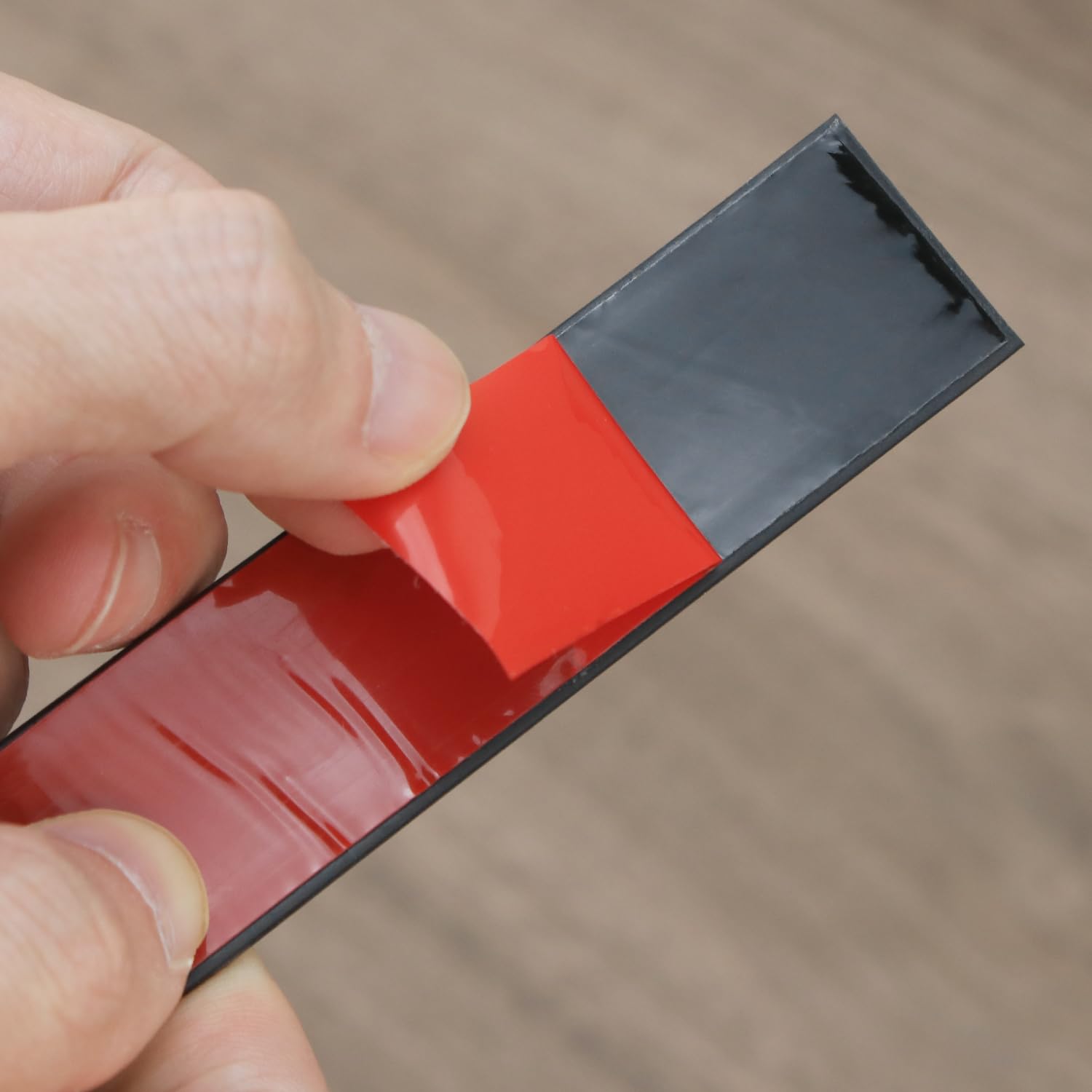 QWORK® Tira de Goma Adhesiva de Neopreno 25 mm x 3 mm - Impermeable, Resistente a Calor y Aceite