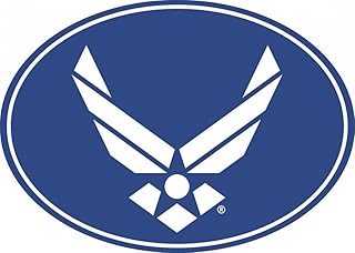 US Air Force Wings Magnet For Car or Home 3-3/4 by 5-1/4 inches