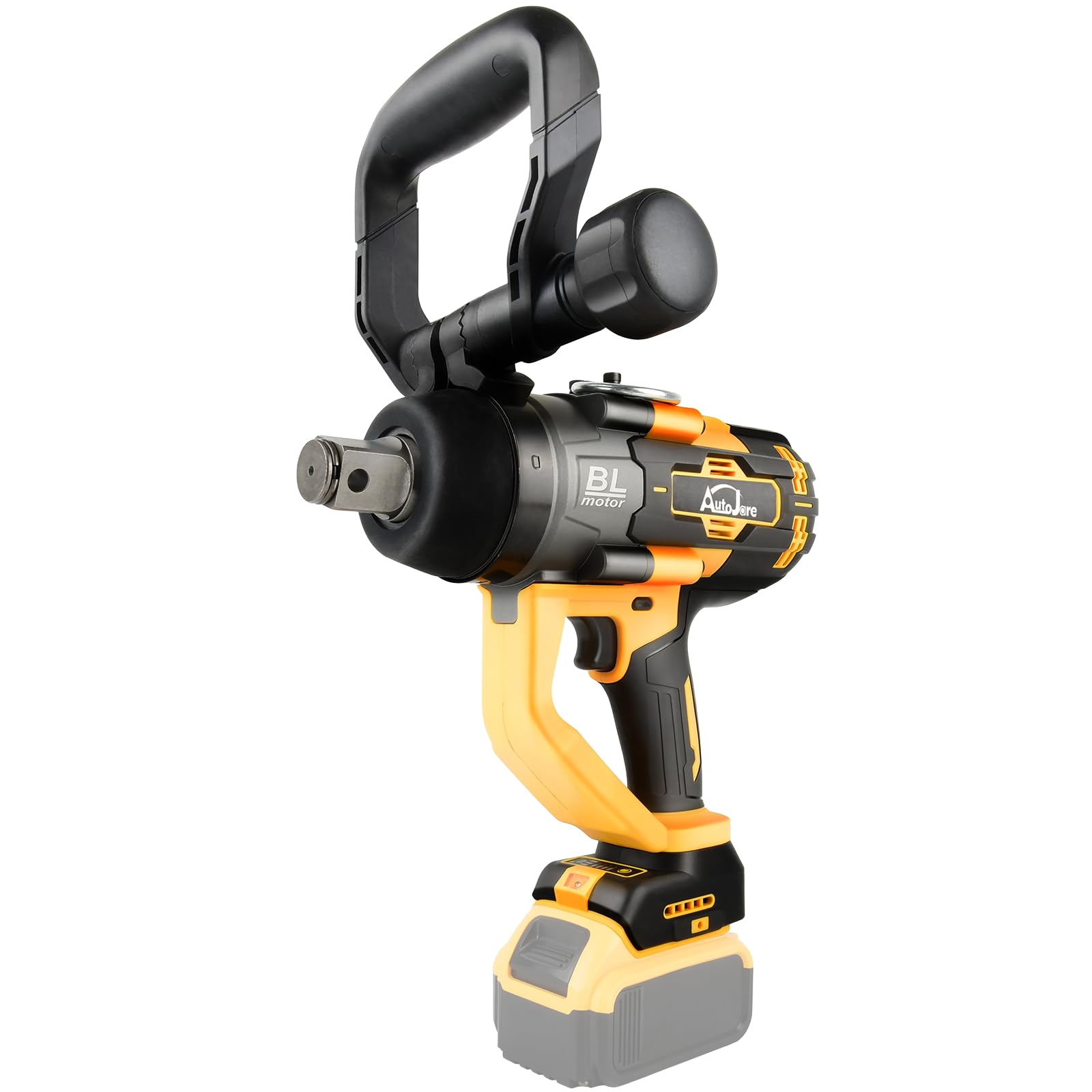 Photo 1 of AUTOJARE 3000 N.m Cordless Impact Wrench Compatible with Dewalt 20V Battery