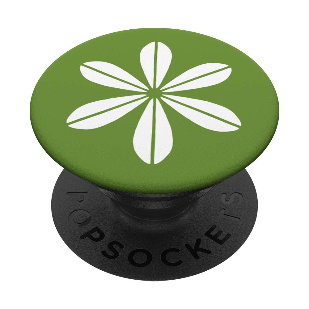 Vintage Cathrineholm Lotus Pattern Norwegian (Green) PopSockets PopGrip: Swappable Grip for Phones & Tablets