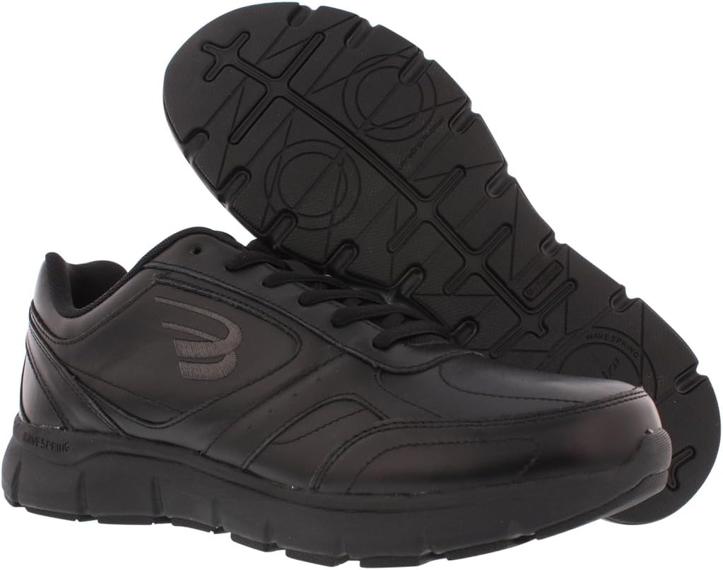 Spira Wavewalker Men's Slip Resistant Walking Shoe Black - 8 2e - Image 2