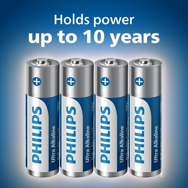 Philips Ultra AA/AAA Alkaline Batteries Combo - Multi-Use for Various Devices, Pack of 48 - 2
